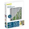 Generic Rete per finestra, maglia fine, chiusura magnetica, resistente all'usura, 150 x 130 cm, per ingresso, garage, soggiorno, casa, bagno