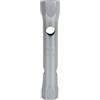 Cofan Chiave a tubo | DIN 896 B | Materiale: acciaio temprato | Doppia bocca esagonale | Misura 6-7 (1, 24-26)