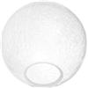 WATIIFUFU Copri Lampada Elegante e Creativo Facile da Installare Paralume in Vetro Tondo Trasparente Motivo Screpolato per Decorazione e Camera da Letto