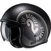 HJC V30 Harvey MC5SF Casco Jet unisex nero