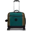 Kipling NEW STORIA Borsa grande con ruote, Carry On, Black Khaki Bl (Nero)