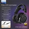 Philips Cuffie stereo HiFi originali Philips X2HR Fidelio montate sulla testa Comfort Musica Cuffie cablate Monitor per computer Auricolari da gioco