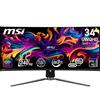 MSI Monitor MSI MPG 341CQPX QD-OLED - 34.18", 3440x1440 (UWQHD), QD-OLED Curve 1800R, 240Hz, Adaptive-Sync