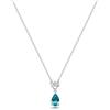 Brosway Collana Donna in Argento e Aqua Green | Collezione Fancy - FAG03