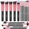 BESTOPE PRO Set di 16 pennelli da trucco professionali con pennello per il viso, set di pennelli da trucco con pennello per ombretto, pennello per occhi
