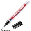 Edding 8040 Marcatore per Biancheria, Nero, 1 Penna, Punta Tonda 1 Mm, Pennarello Tessile per Etichettare I Vestiti, Resistente Ai Lavaggi a 95°C, Pennarello per Bucato