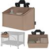 LIONELO Organizer per Letto Bambini Sidepocket Medium, Organizer Appendibile per Lettino, Fasciatoio, Pannolini, Salviette, Cameretta, 43x15x23 cm