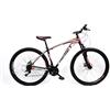 Generico Bicicletta Mountain Bike MTB Ragazzo 29 21V in Acciaio Nero e Rosso