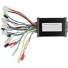 CaFfen Centralina Monopattino Elettrico 24V-48V/48V-64V 350W 6 Tubo Sinusoidale Mute Regolatore Motore Brushless Intelligente for La Bicicletta Elettrica Scooter E-Bike parti(48V-64V)