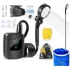 Générique Doccia Da Campeggio | Forniture per Auto Lavaggio 2400mAh,Doccia Da Viaggio Per Animali,Per Camper Viaggio Su Strada Pescatori Campeggio Auto Escursionismo Zaino Alpinismo