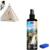 WEIWOGU Detergente per Macchie di Tessuti per Esterni, Spray Multiuso per la Pulizia Profonda, smacchiatore per eliminare Lo Sporco per Tende, Tende da Sole e mobili da Giardino (2PCS)