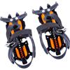 Buxuaaaa Tutti i periodi 10 Dente Draw Ramponi Cinture Strette Naught Slip Spikes Piccolo per Incline Trasparenti Resistente all'usura Picchi Arrampicata su ghiaccio