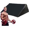Generico Preacher Curl | Supporto per Allenamento Bicipiti,Isolatore Per Curl Bicipiti Con Bilanciere - Per Uomini Donne Principianti Professionisti Powerlifter Home Gym Appartamento Garage Ufficio