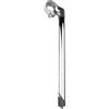 Buxuaaaa Riser a collo di cigno in lega di alluminio per manubrio con tubo filettato da 22,2 mm, facili da installare, montanti a collo di cigno