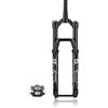 LHHL 26/27,5/29pollici Forcella Ammortizzata per Mountain Bike conica Forcelle Anteriore per Bicicletta ASSE Passante Boost 15 * 110 mm Corsa 140mm Blocco Manuale per XC AM MTB(27.5'')
