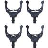 Buxuaaaa 4pcs Tail Rest Holder Rod Grips Staffa di Resto Canna Da Pesca Pinze Rests Pesca Strumento Holder Testa Automatica