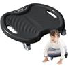 Genérico Ruota per esercizi | Strumento per rullo addominale - Ruota di scorrimento a 360° a ruote con manico Mute Ab Roller per camera da