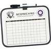 KIOALXZ Il tabellone segnapunti da golf include pennarello e gomma, compatto, portatile e facile da usare per tenere il punteggio durante le partite. Il