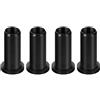 Generic Inserto per presa di blocco del remo, in nylon, nero, misura universale, manicotto per blocco a pagaia per barca, protezione per remi, durevole, resistente all'usura, per kayak, canottaggio
