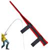 Generic Copertura per canna da pesca con fascia regolabile, copertura per punta della canna da pesca, calzino protettivo per campeggio, all'aperto, lago, spiaggia, serbatoio, riva, stagno, cortile, avventure
