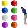 tintoke 8 pezzi Palline da GolfColorate,PallinedaGolf per Pratica,Pallinadagolfcolorata mista,Pallinedagolfcolorate,Pallinedagolfcolorate confezione.Set dagolf per interni ed esterni