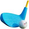 whanua Golf Club Plastica Testa e Carbonio Albero Golf Club Ferro per Bambini 3-12 anni, # 7 Ferro Club per Bambini Ragazzi e Ragazze Principianti (9-12 anni,Club blu)
