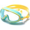 ZEXOWIJ Occhialini Nuoto Bambini, Occhialini Nuoto Anti-Appannamento per Bambini, Maschera Piscina con Grandi Lenti Specchiate, Protezione UV, Ponte Nasale Autoregolante, Guarnizioni Orbit-Proof