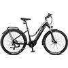 Fafrees Bici Elettrica con APP, 27.5 Bicicletta Elettrica Uomo Motore Centrale da 250W, 36V 14.5Ah Ebike da Città Donna, 3.5 Display LCD, 9 Velocità, Cruise Control, Official FM8 Nero