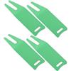 Healeved 4 Pezzi Accessorio da Golf in Lega di Alluminio, Forchetta Riparazione Divot Leggera e Portatile per Tutti i Tipi di Campi da Golf, per Tornei Professionali