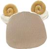 Fonowx Copertura Casco Copertura Casco Snowboard Accessorio Casco Parapendio Cover Decorativa in Maglia Lavabile Calda Morbida Elasticizzata Adatta per