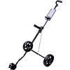QLECXZI Carrello da golf a spinta, carrello porta-sacche da golf, opzione robusta e leggera per tenere le sacche mentre cammina, adatto a vari terreni come Per erba o sabbiere