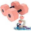 Generic per aerobica in acqua, bilanciere galleggiante portatile per allenamento - 1 paio di manubri da piscina per aerobica in acqua, per uomini, donne, adulti, palestra, casa, acqua, nuoto, yoga