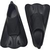 ENEN Pinne Corte da Nuoto e Snorkeling, Pinne Nuoto Piscina Pinne da Snorkeling per Adulti e Bambini per Apnea Immersioni e Snorkeling (L(39-41 Metri),Nero)