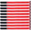 Abaodam Set 25 Cinghie Elastiche Riutilizzabili con Chiusura a Strappo in Materiale per Fissaggio e Trasporto di Tappetini Yoga e Merci, Ideali per Viaggi e Laboratori