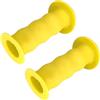 cyclingcolors Manopole impugnature Bici 85mm Manubrio 22mm MTB Vintage Bambino Antiscivolo Bicicletta, Giallo