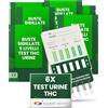 Polonord Adeste ADESTE 5 Livelli Test THC Urine | Test Urine THC: Rapido e Preciso in 5 Minuti | Rilevazione a 5 Livelli (10-300 ng/mL) | Facile da Usare, Nessun Laboratorio o Attrezzatura Necessaria | 6 test