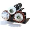 Generic Lucidatrice elettrica per perline, macchina completamente automatica per la pulizia e la patina, clip regolabile e velocità variabile per la lavorazione artigianale