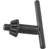 HanOaki Chiave per mandrino elettrico per trapano elettrico, accessorio per utensili elettrici, varie dimensioni, 0,6-20 mm, in metallo nero, impugnatura migliorata per trapano a mano, officina fai da