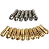 OZXJW Mini Trapano Mandrini Kit Adattatore 0,5~3,2 Mm Ottone Micro Mandrino Rettifica Elettrica Punta Da Morsetto Set Di Utensili Elettrici Gambo 4.2/4.8(Nut M7X0.75mm)