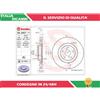 BREMBO 2 DISCHI FRENO ANTERIORI BREMBO VERNICIATI 09D50711 09.D507.11