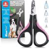 BluePet Tagliaunghie per Cane e Gatto, Forbici Unghie per Piccoli Animali | Forbici Unghie per Cani, Gatti e Piccoli Animali. Acciaio Inossidabile. Tagliaunghie professionali taglia XS.