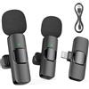 oraolo Microfono Wireless per iPhone/iPad, Microfono Lavalier Wireless con Cancellazione del Rumore e Qualità del Suono Cristallina per Registrazione Video, Vlogging, TikTok, YouTube