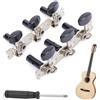 Seutmrou 2 piroli accordatori per chitarra, 3L+3R, con cacciavite, per chitarra classica