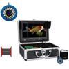 TRPLFGHZ Fotocamera da pesca, Registratore DVR a doppia lampada da 9 pollici 15M 30M 1000TVL 15 LED bianchi + lampade a infrarossi for telecamera pesca subacquea su ghiaccio/mare/fiume(50M)