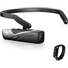 ZADCCS Videocamera, V4K 60fps Head Wearable Vlog Videocamera digitale Video Riprese Professionale(EP8 with remote)
