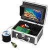 TRPLFGHZ Fotocamera da pesca, Telecamera subacquea for la pesca 1000TVL 6W IR LED Fish Finder con monitor a colori da 7 pollici 10M 15M 20M 30M for in mare ghiacciato(09MJ IR 30M)