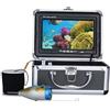 TRPLFGHZ Fotocamera da pesca, Telecamera subacquea for la pesca con fishfinder da 7 pollici, 15 m, 1000 TVL, LED bianchi + lampade a infrarossi for su ghiaccio/mare/fiume