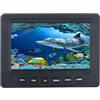 TRPLFGHZ Fotocamera da pesca, Telecamera subacquea for la pesca con fishfinder da 15M/30M 1000TVL, monitor LCD 4,3 pollici, 6 LED bianchi 1W, telecamera for visione notturna for(15M-W)
