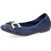 Le Serpentini Ballerine in pelle con morsetto