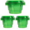 Allein 30 colletti per lumache, anello di protezione per lumache, stabile recinzione per lumache, protezione naturale per insalata, cavoli e piante giovani (verde)